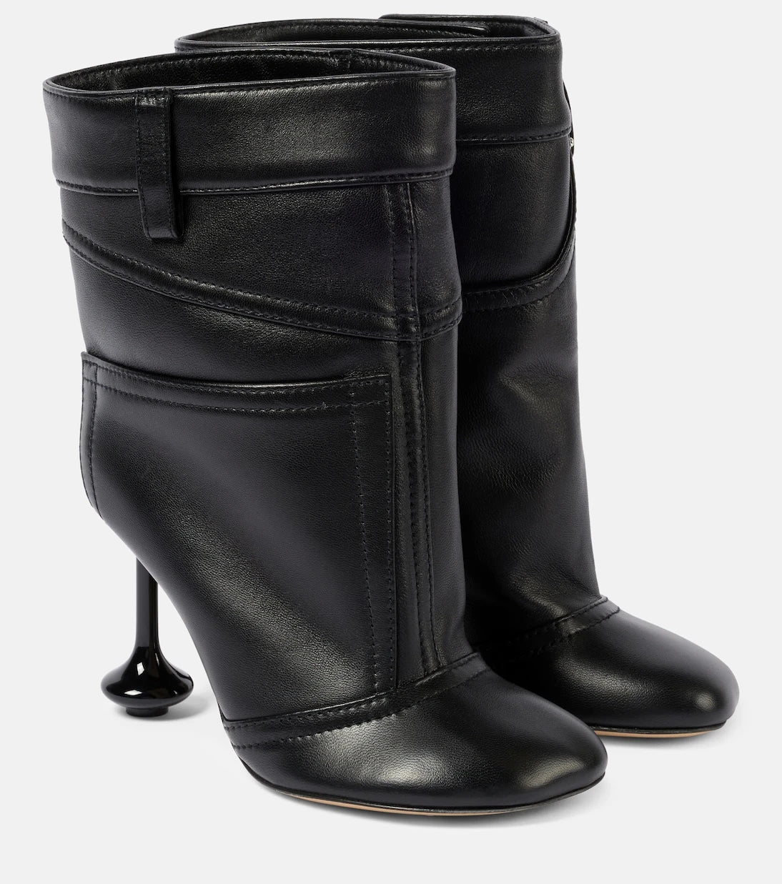 Loewe - حذاء الكاحل Toy Panta 90 الجلدي