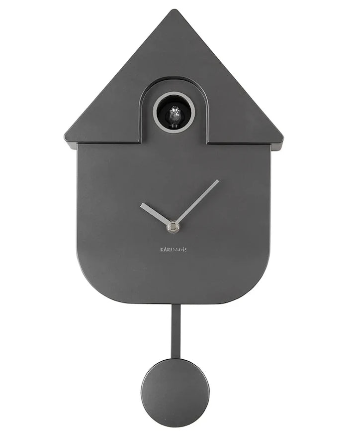 Karlsson Modern Cuckoo Metallic Guguklu Saat