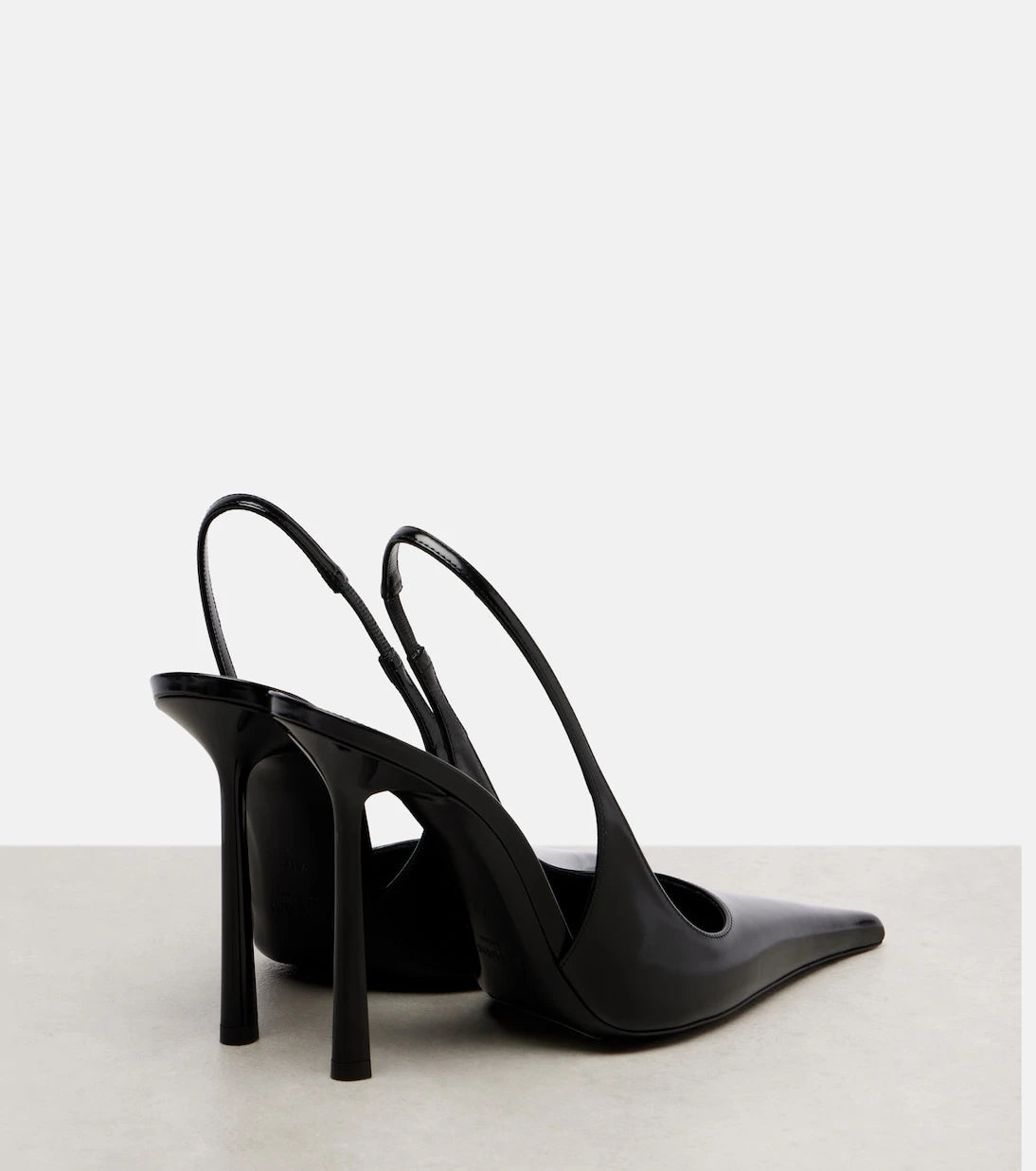 Saint Laurent - Vendome 110 leather slingback pumps