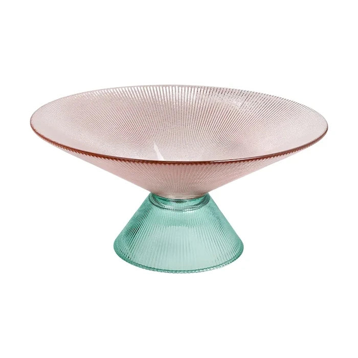 Tognana Renkli Cam Büyük Meyve Kasesi 25 x 12 cm