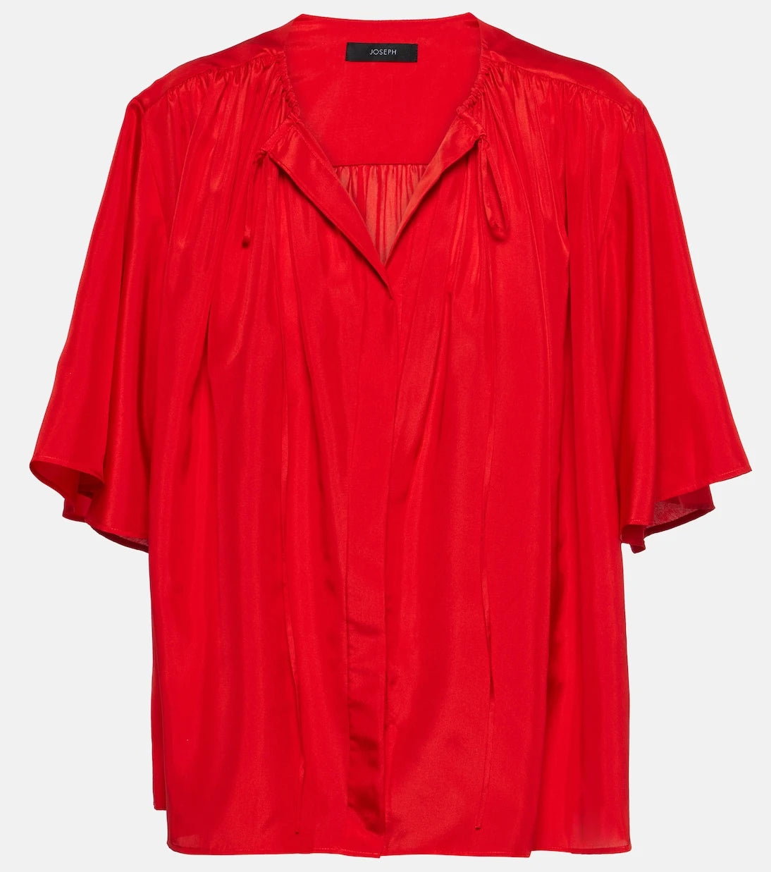 Joseph - Bristow gathered silk blouse
