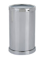 Cylinder Chrome Toothbrush Holder