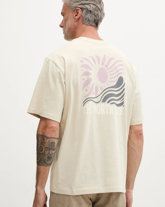 The North Face erkek pamuklu tişört SUN OVERSIZE