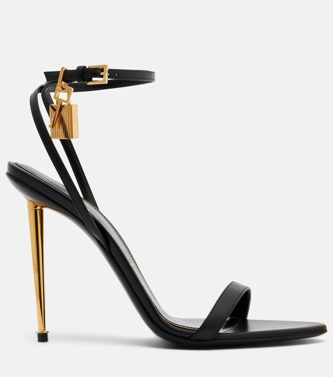 Tom Ford - Padlock leather sandals