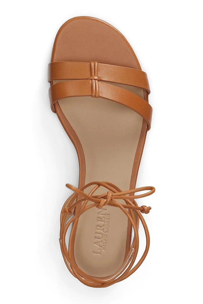 Кожени сандали Lauren Ralph Lauren Paloma