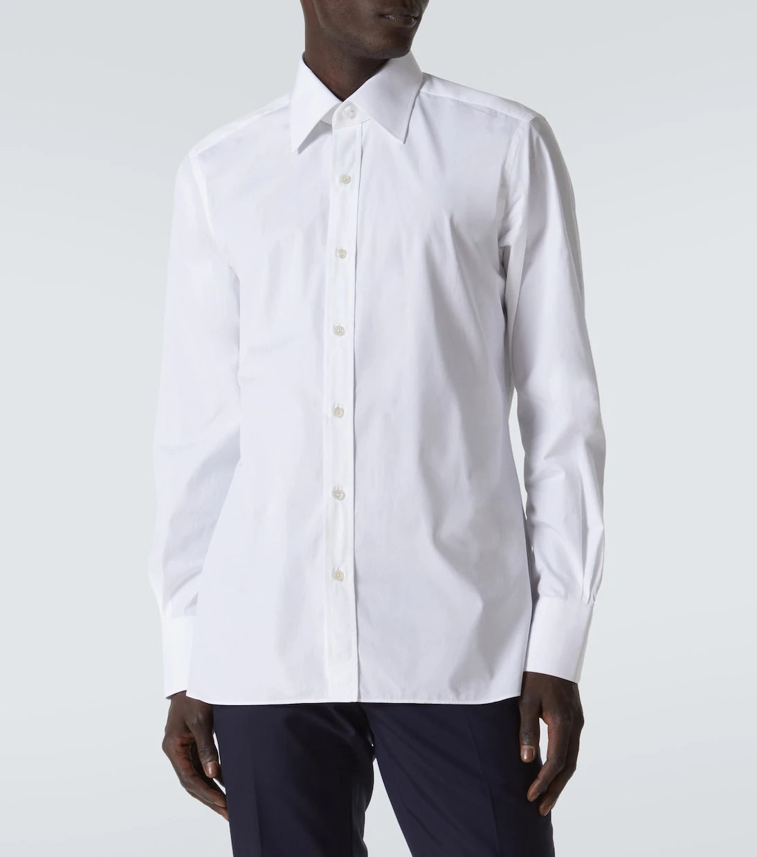 Tom Ford - Cotton poplin shirt