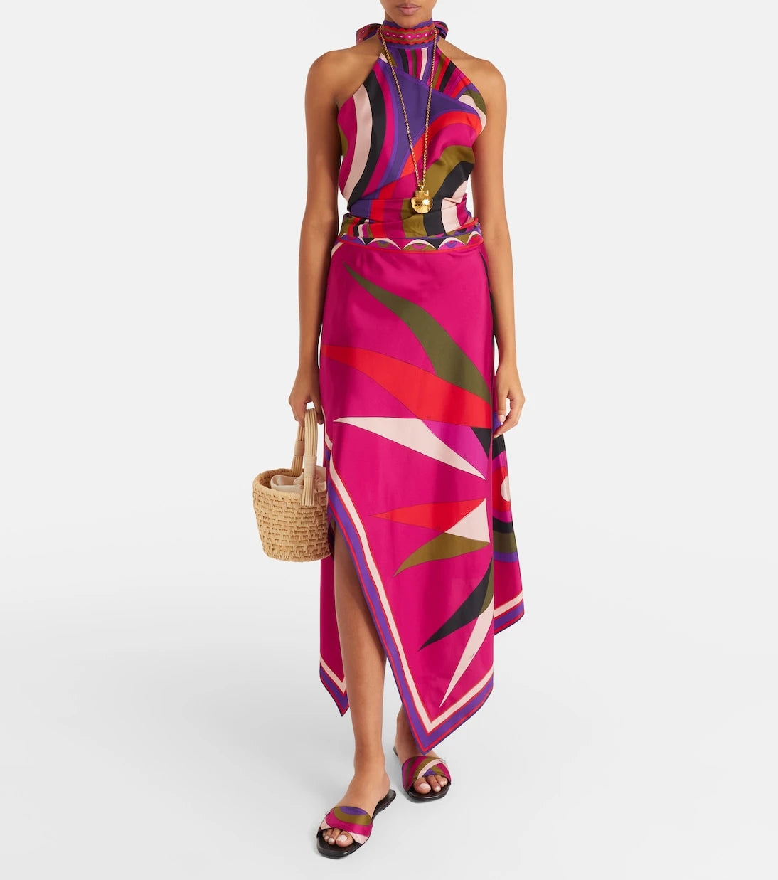 Pucci - Yummi Iride silk slides