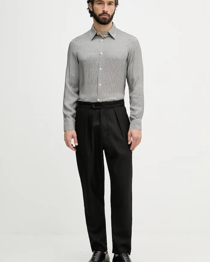 Armani Exchange erkek viskon gömlek