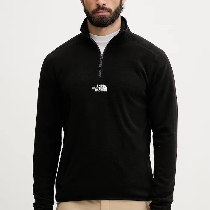 The North Face суичър мъжки полар EMBROIDERED LOGO