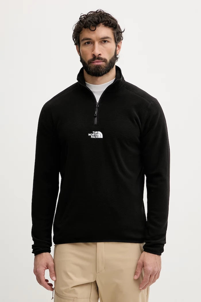 The North Face суичър мъжки полар EMBROIDERED LOGO