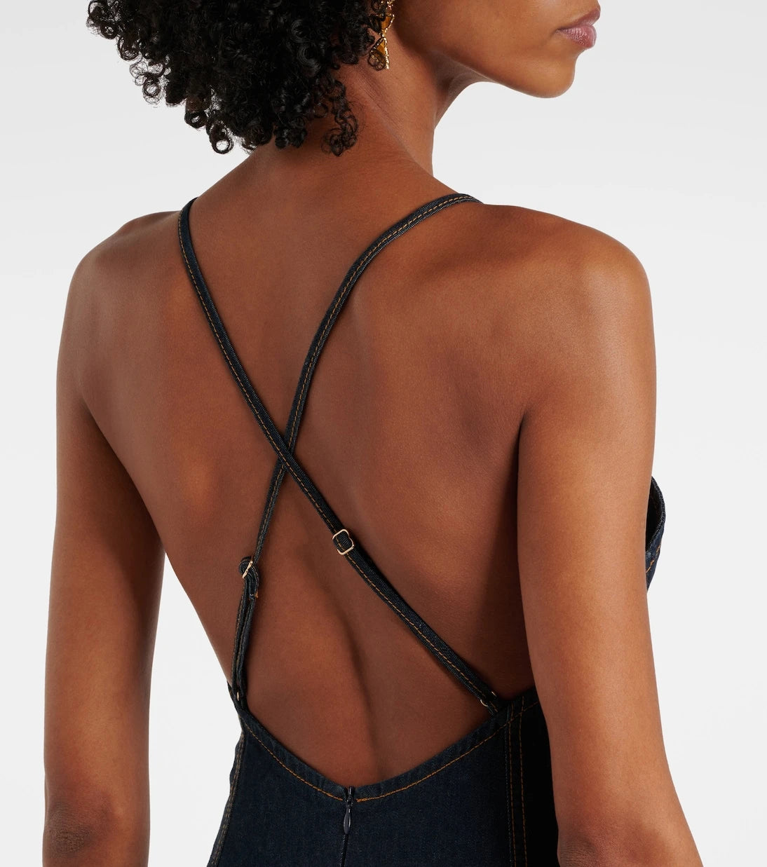 Zimmermann - Crush denim minidress
