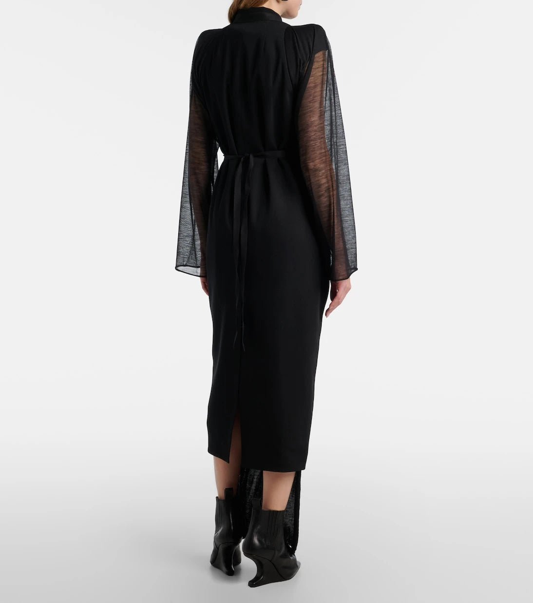 Rick Owens - Cyclops wool wrap coat