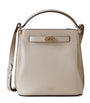 Mulberry White Leather Islington Bucket Bag