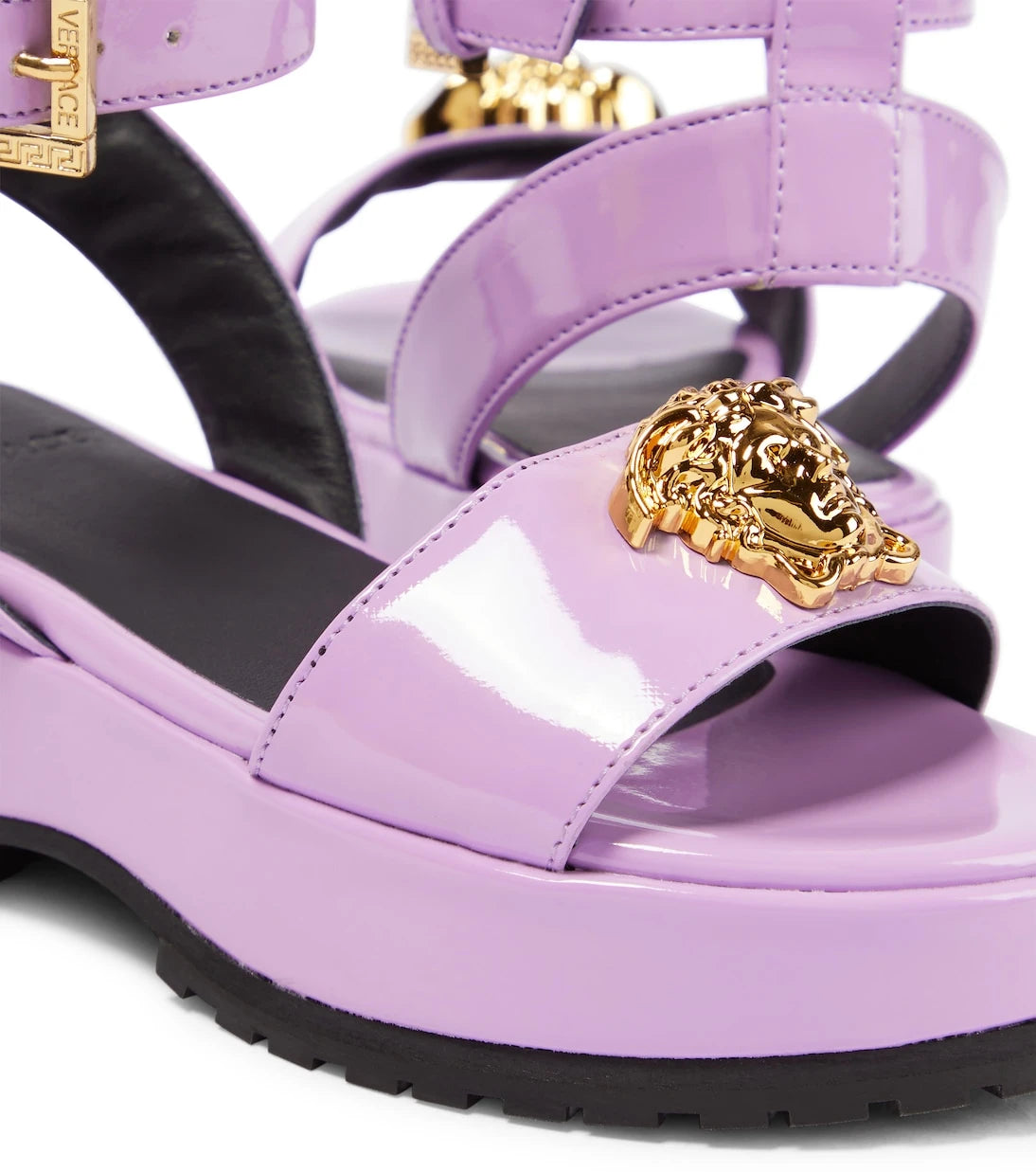 Versace Kids - صنادل منصة لا ميدوزا