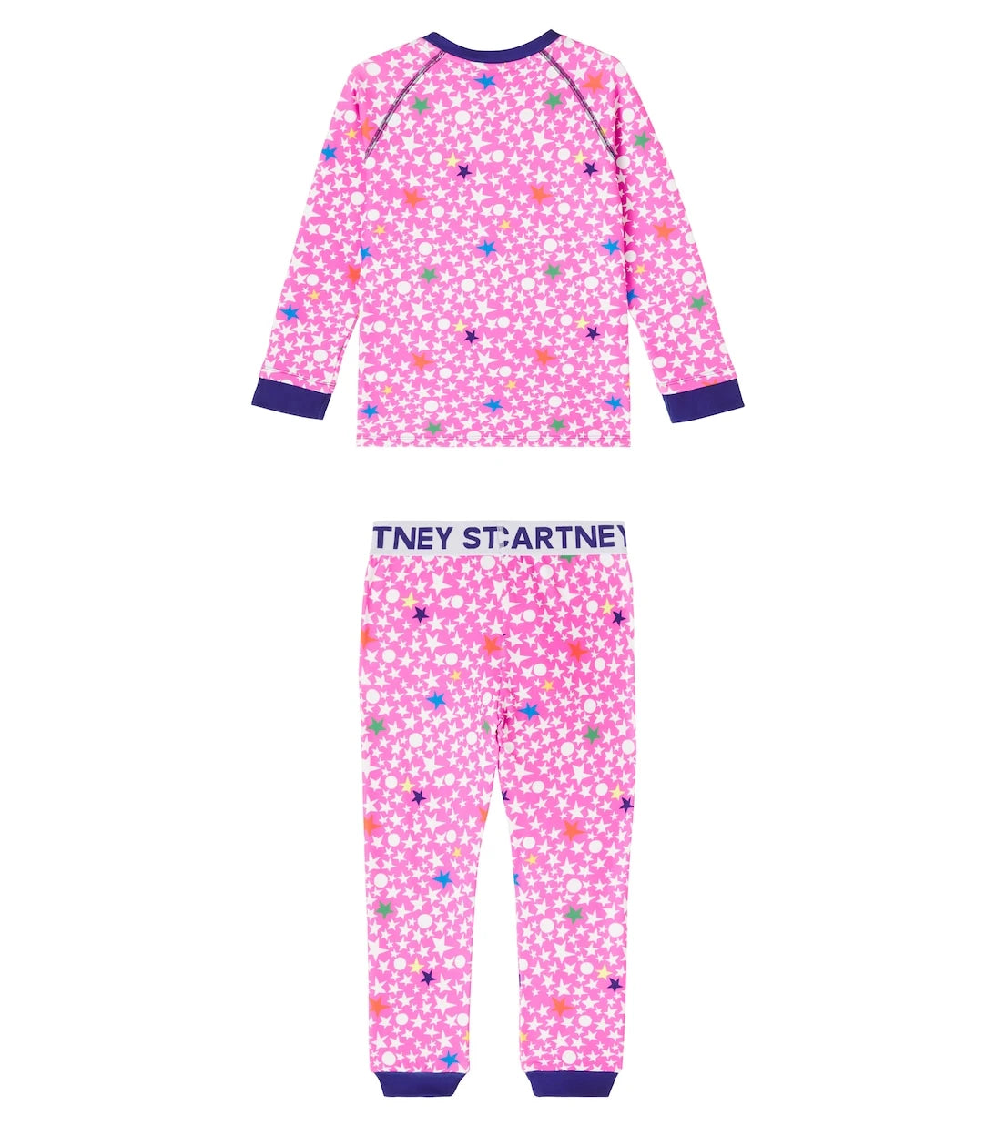 Stella McCartney Kids - طقم كنزة وسروال رياضي تقني