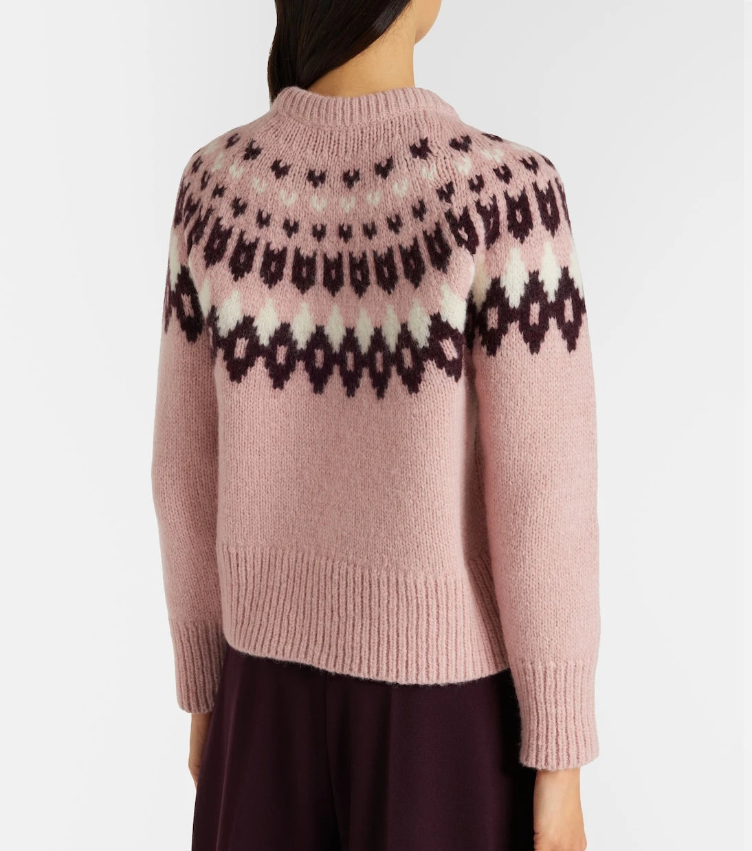 Veronica Beard - Anne Fair Isle wool-blend sweater