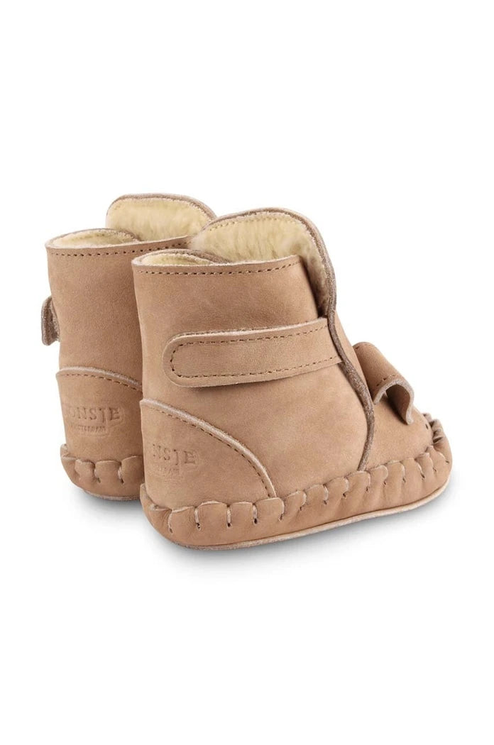 Бебешки кожени обувки Donsje Kapi Classic Booties Dog