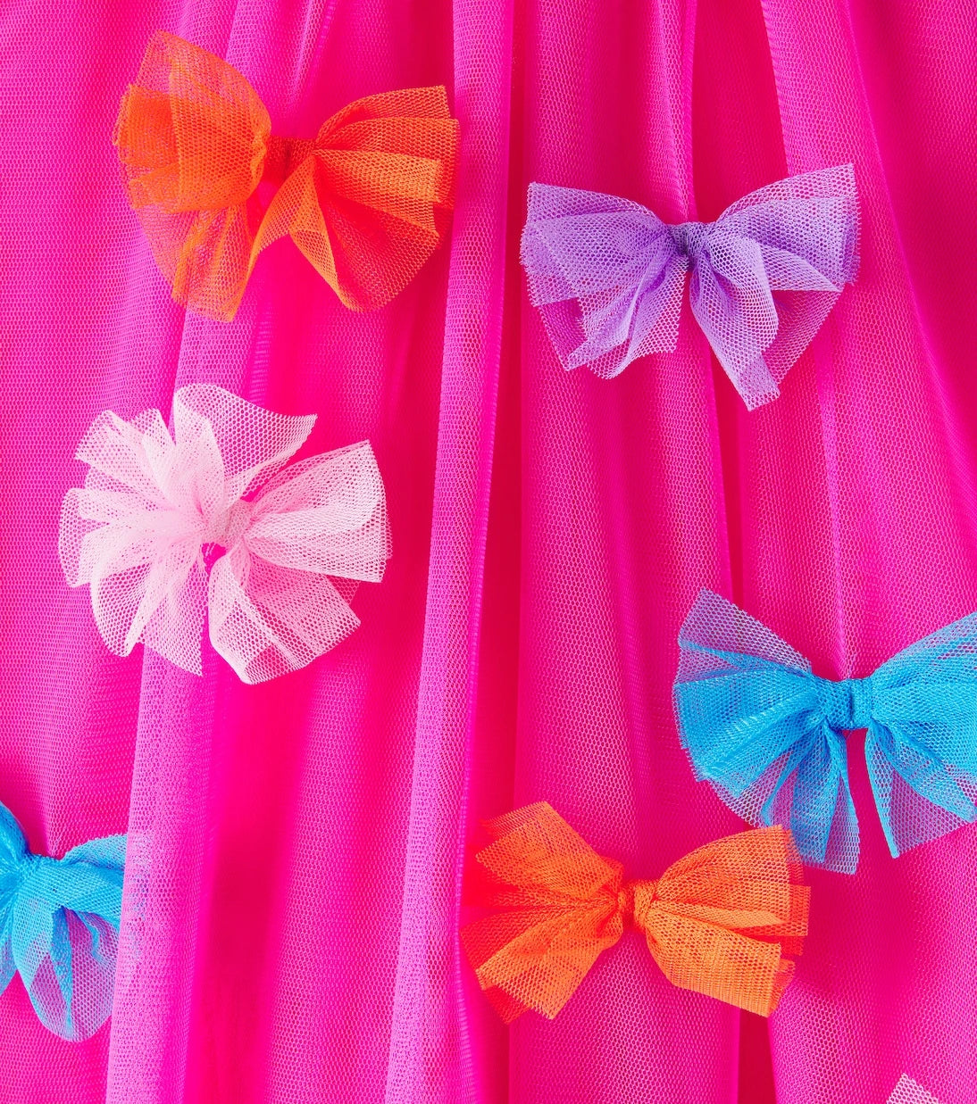 Stella McCartney Kids - Bow-detail tulle dress