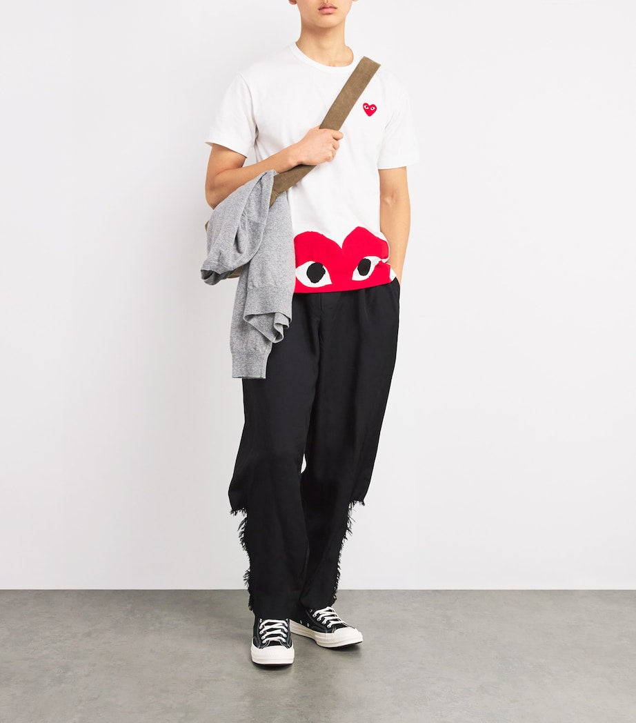 Comme Des Garçons Play Heart Logo T-Shirt