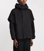 IM MEN Black Hooded Jacket