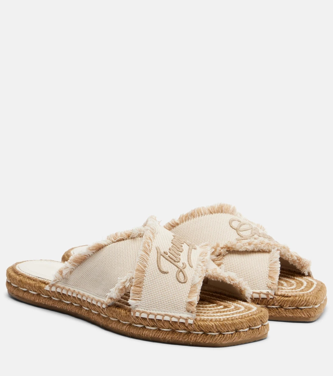 Jimmy Choo - Aciel woven espadrille sandals