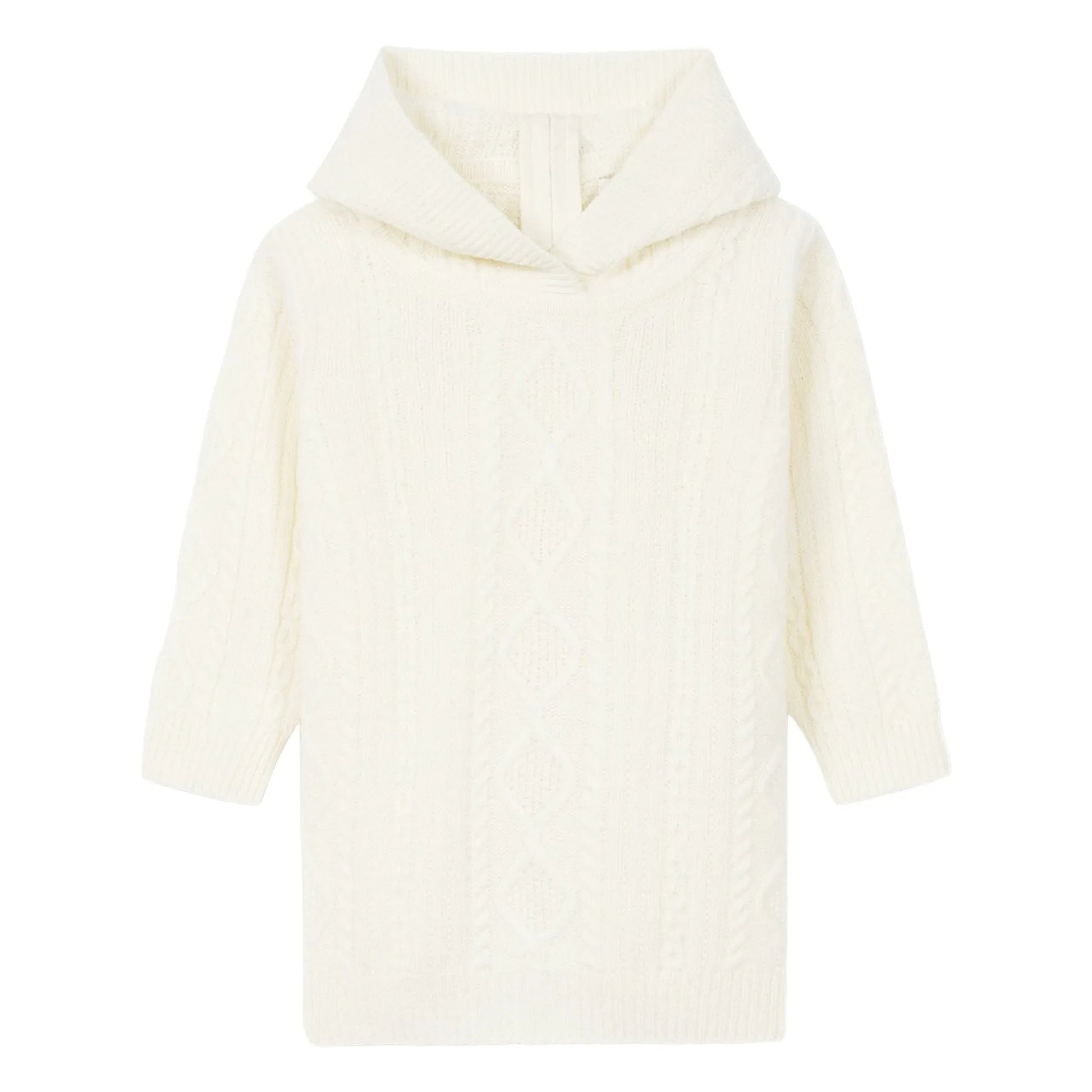 Bompard - Burnou Torsades Cashmere | Cream