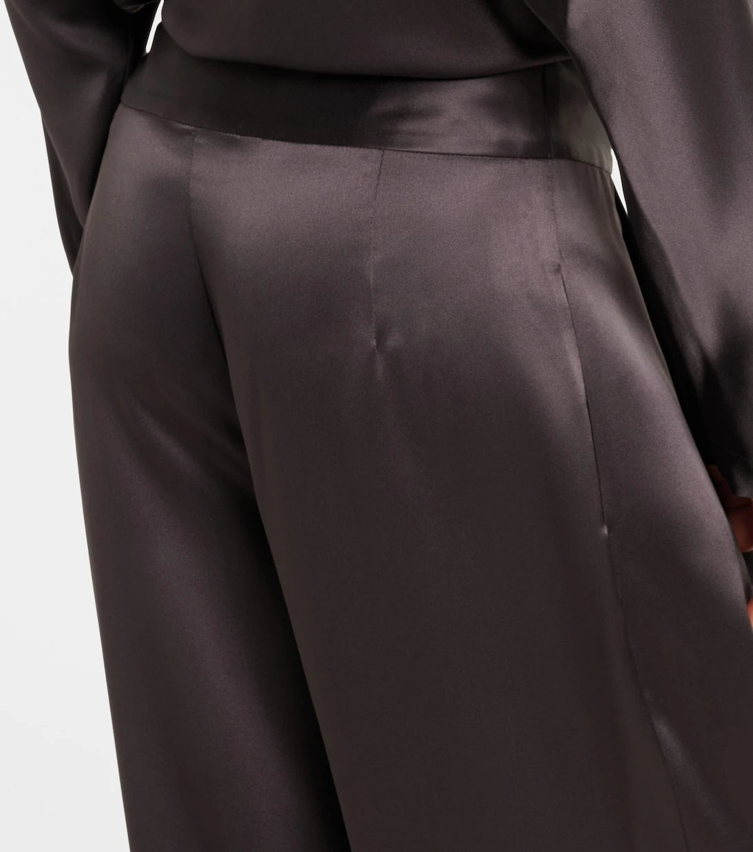 The Sei - Silk satin wide-leg pants