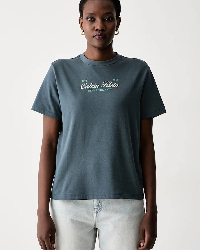 Calvin Klein Jeans pamuklu kadın tişört