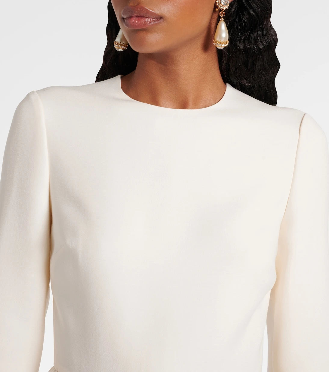 Valentino - Crêpe Couture midi dress
