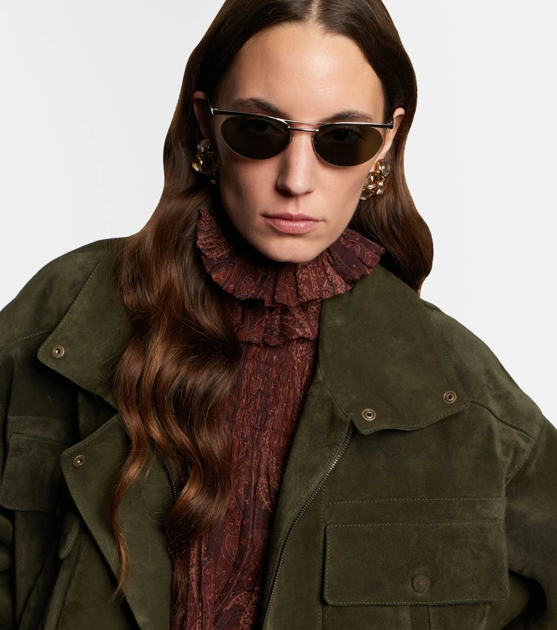 Saint Laurent - SL 862 oval sunglasses