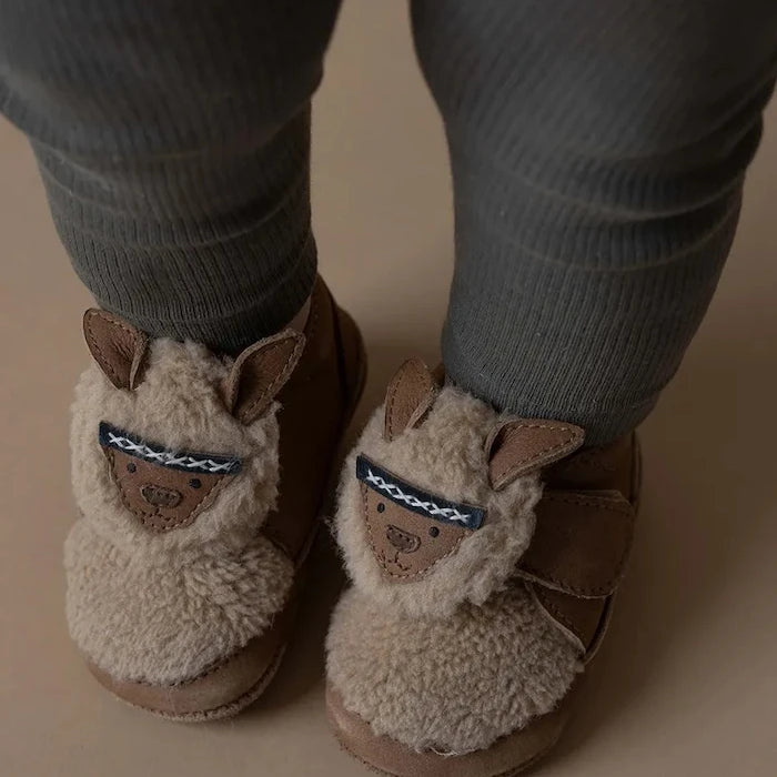 Donsje Matijn Sneakers Alpaca Bebek Deri Kışlık Ayakkabı