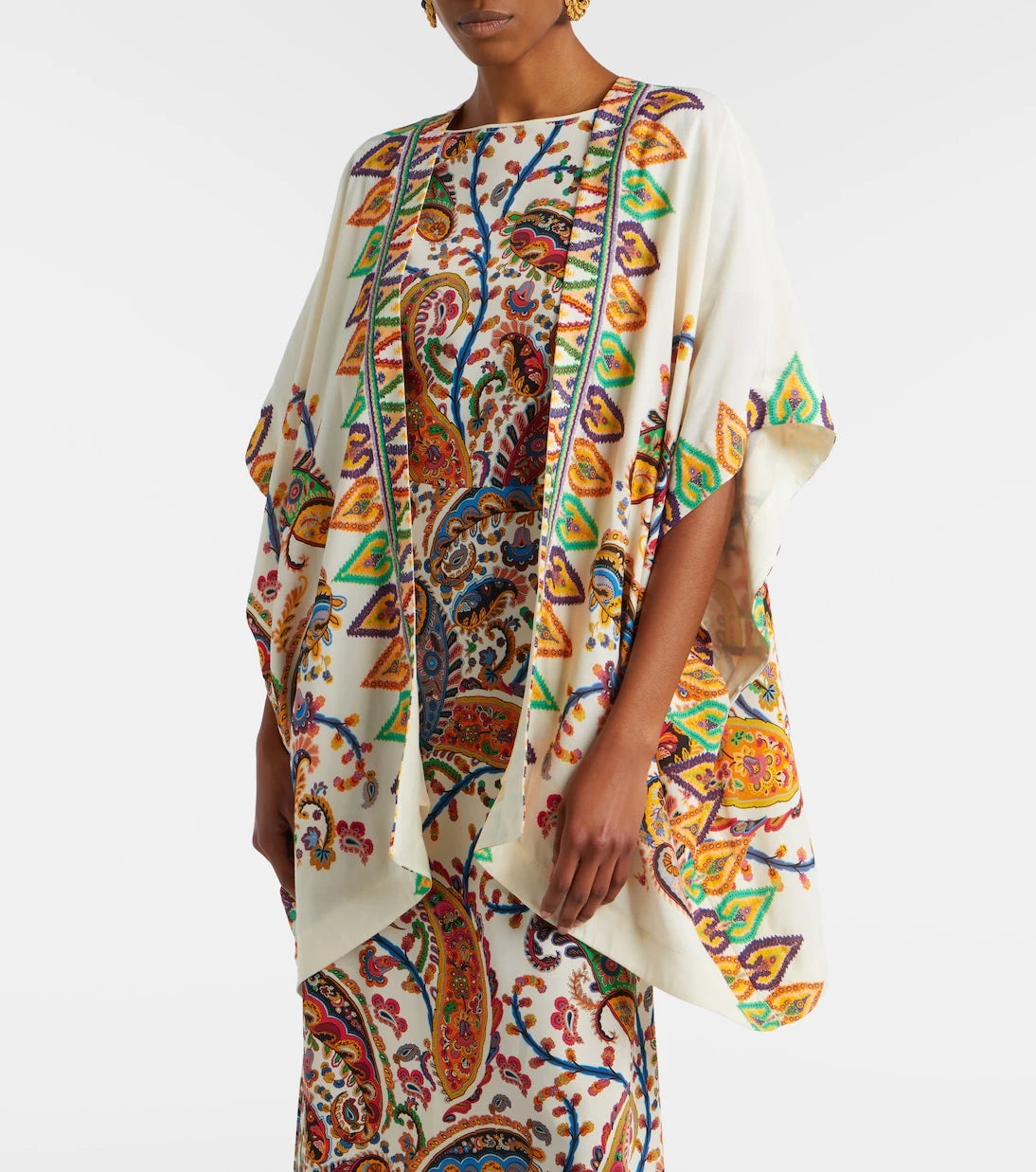 Etro - Printed beach cover-up