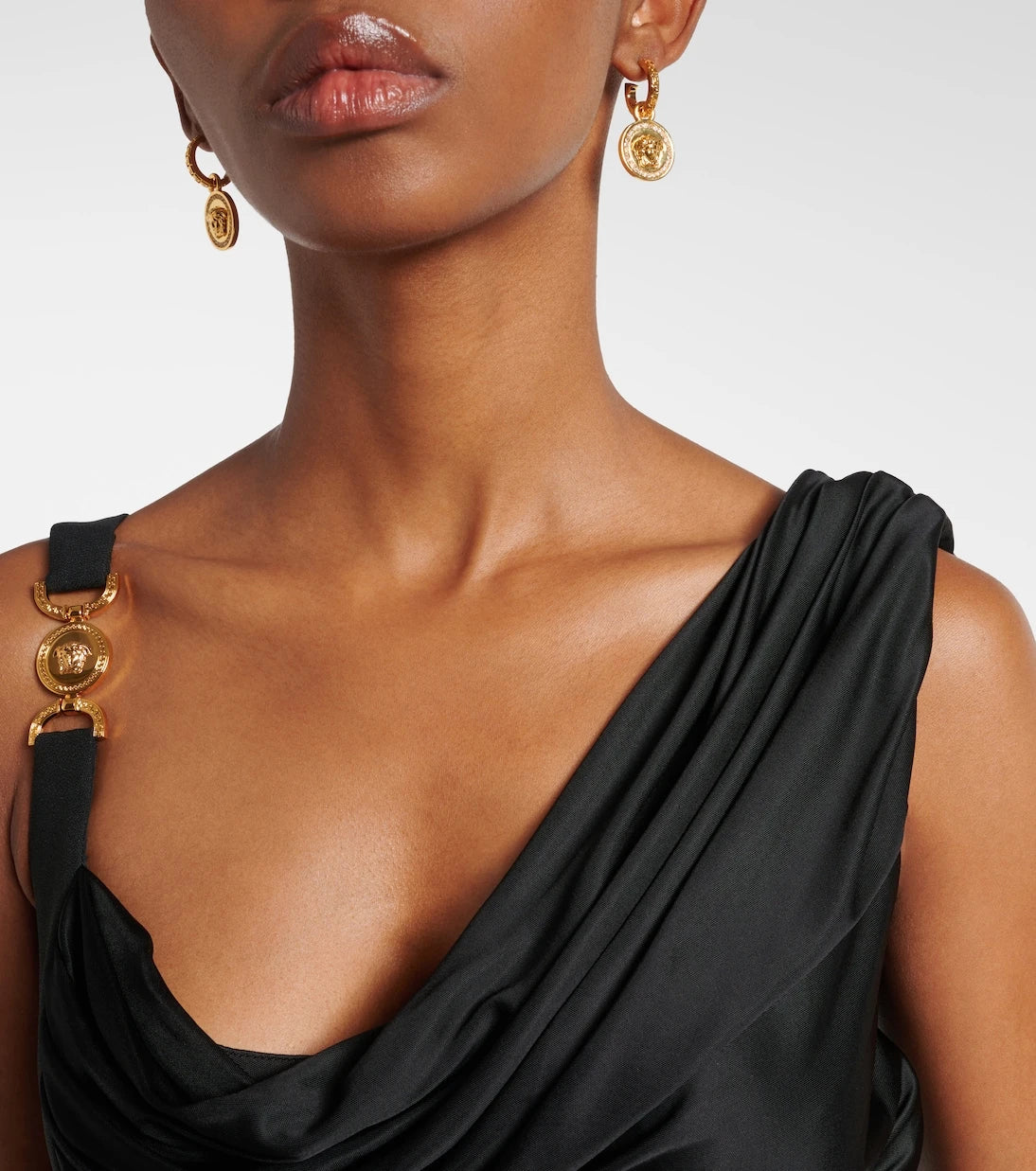 Versace - Greca and Medusa earrings