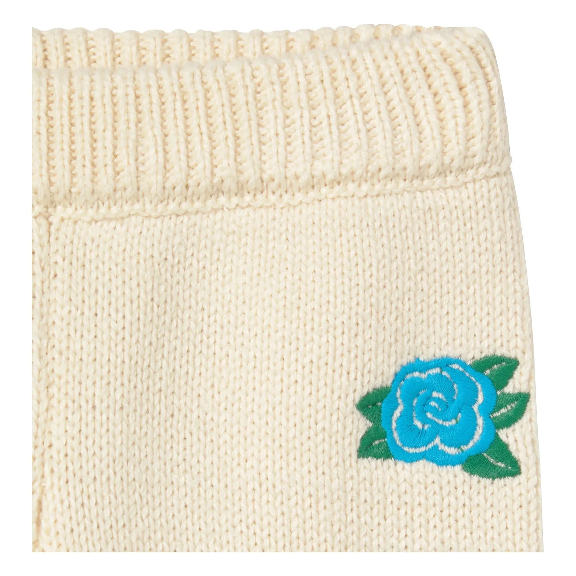 Tinycottons - Roses Mesh Pants | Ecru