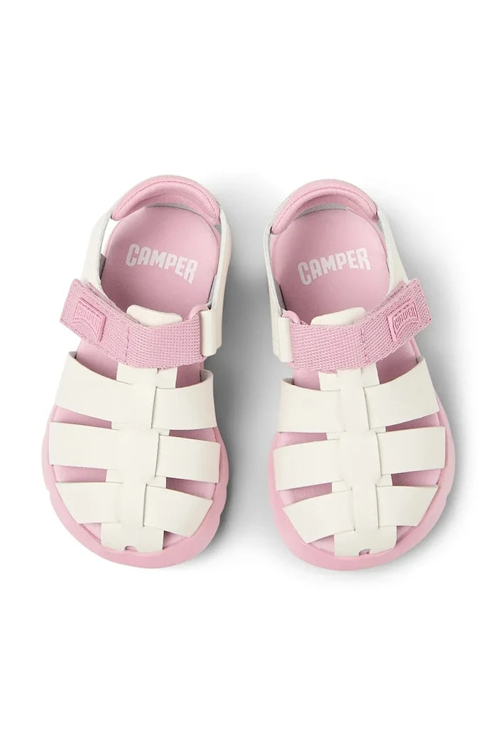 Camper Deri Çocuk Sandaletleri