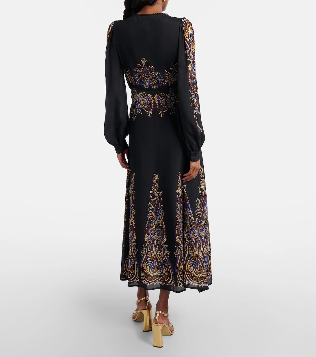 Etro - Paisley midi dress