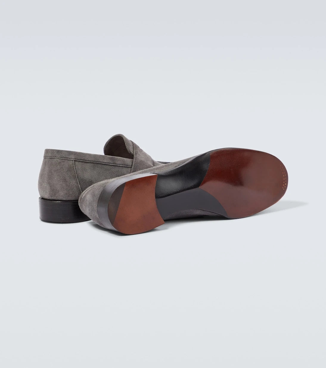 George Cleverley - Cannes suede penny loafers