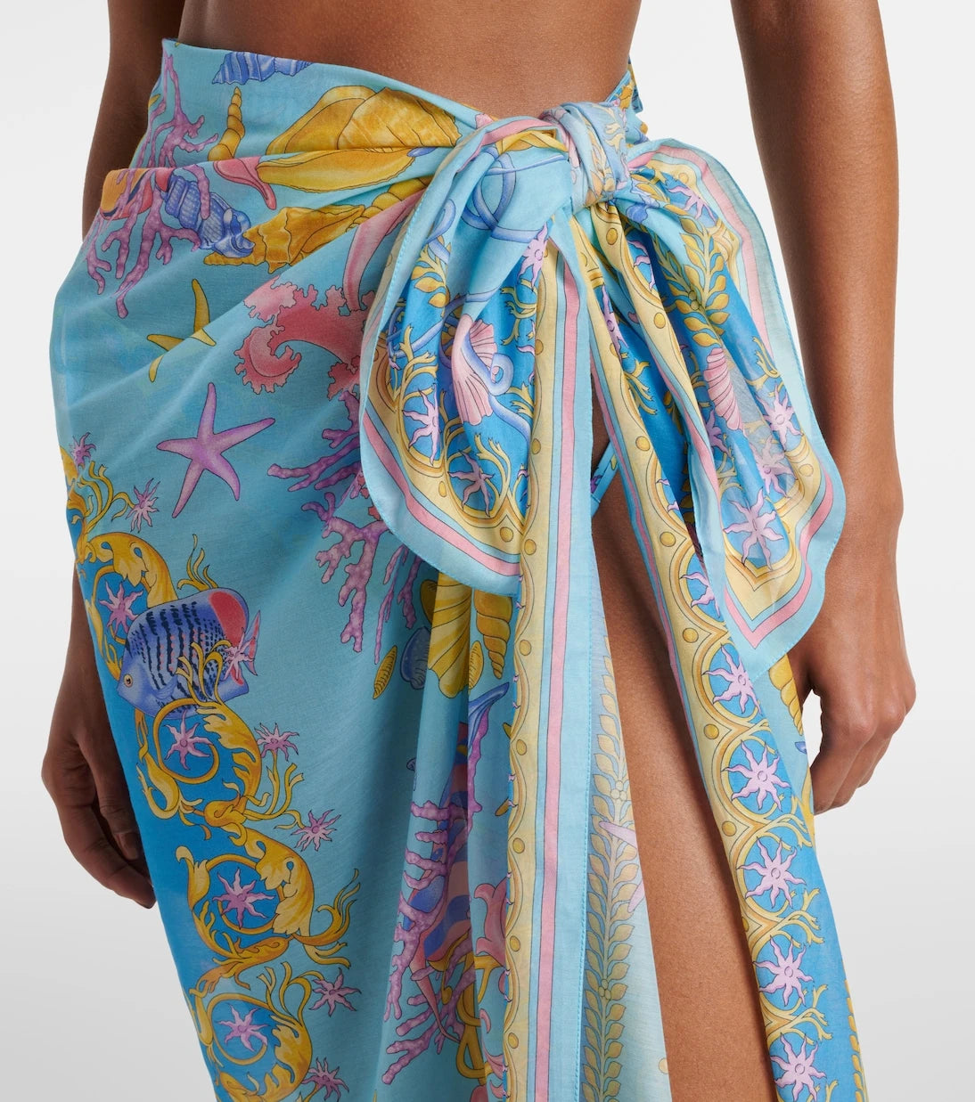 Versace - Underwater Barocco beach cover-up