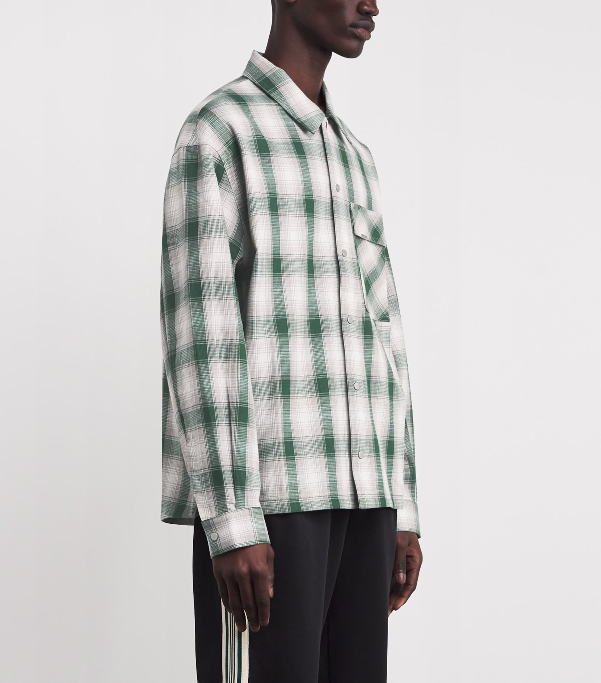 Cotton Check Flannel Shirt