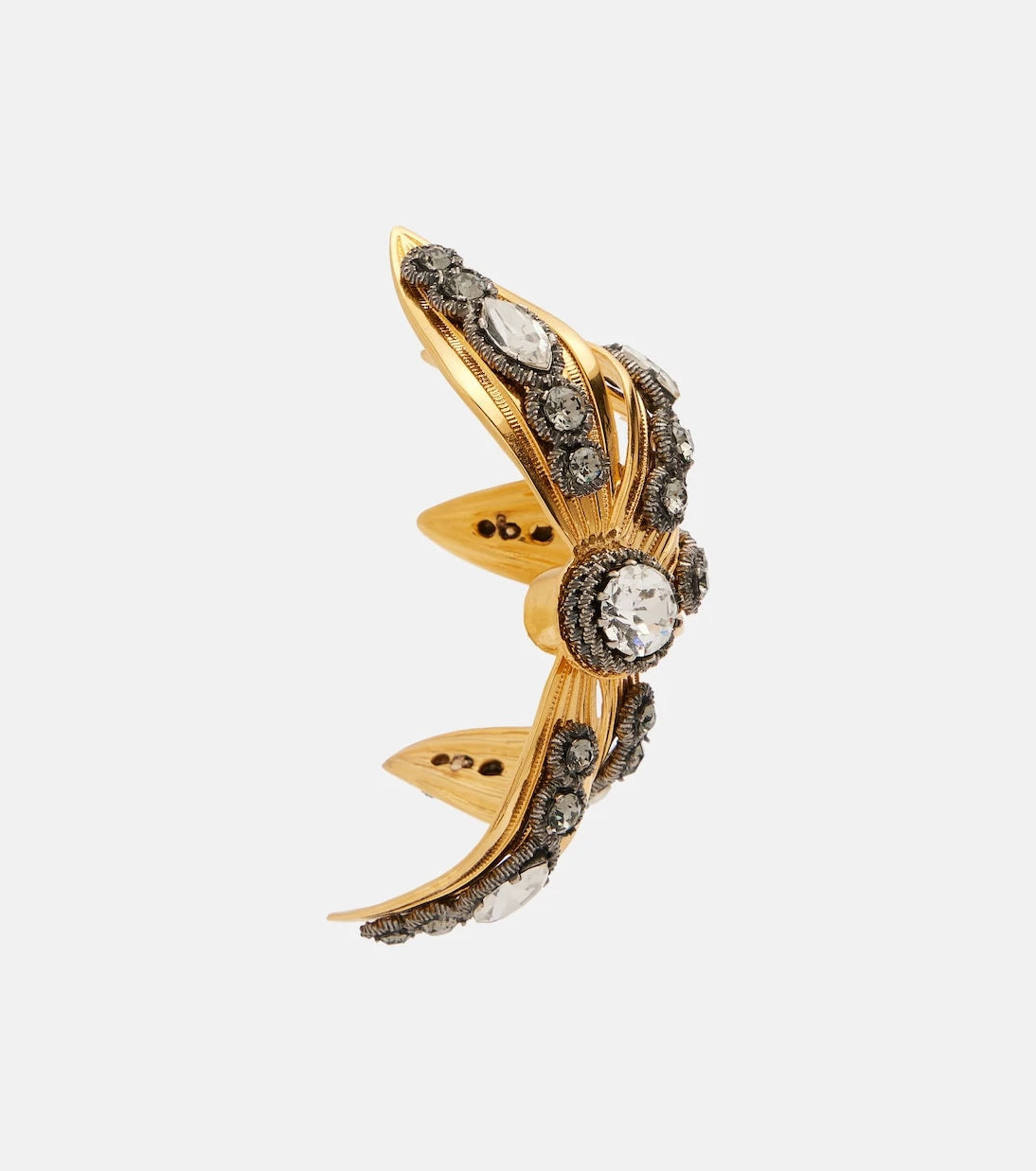 Balenciaga - Bloom embellished earrings