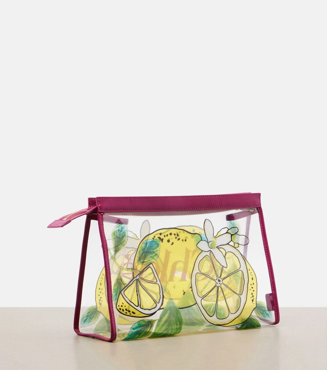 Chloé - Soleil Small leather-trimmed pouch