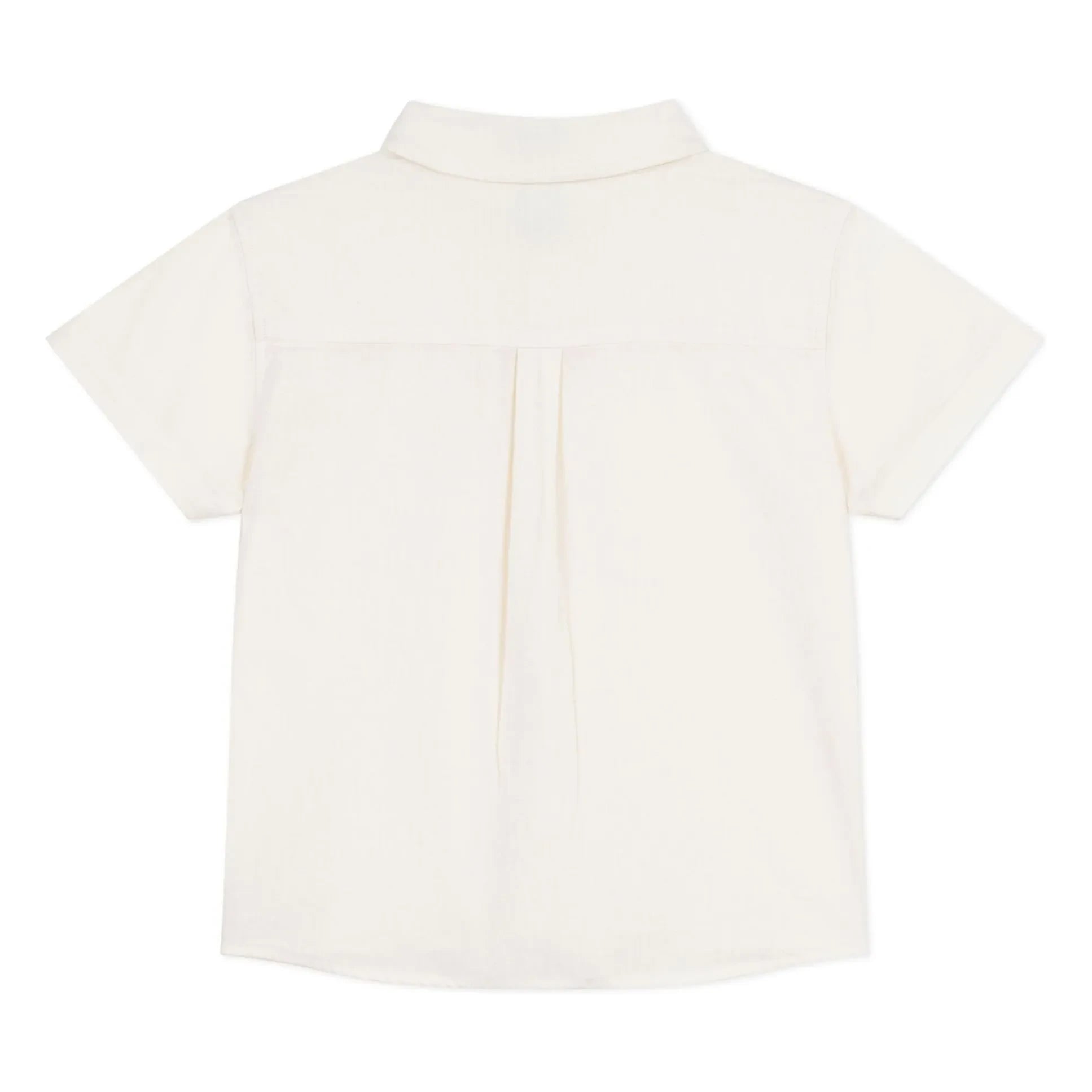 Petit Bateau - Linen shirt | Ecru