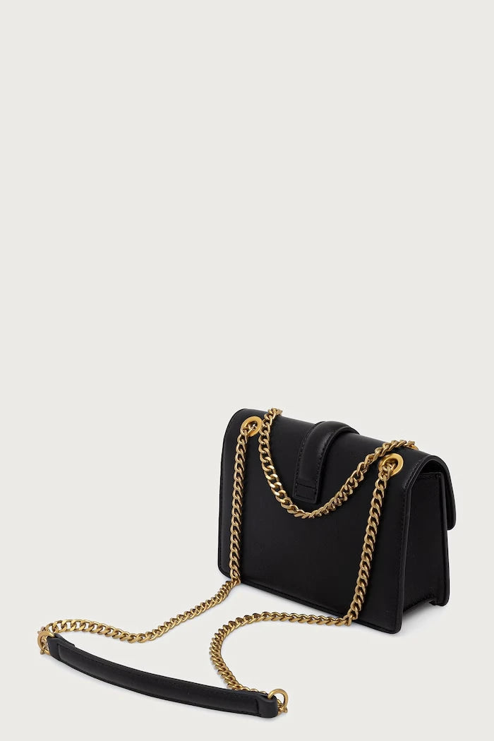 Just Cavalli suni deri kadın crossbody çanta