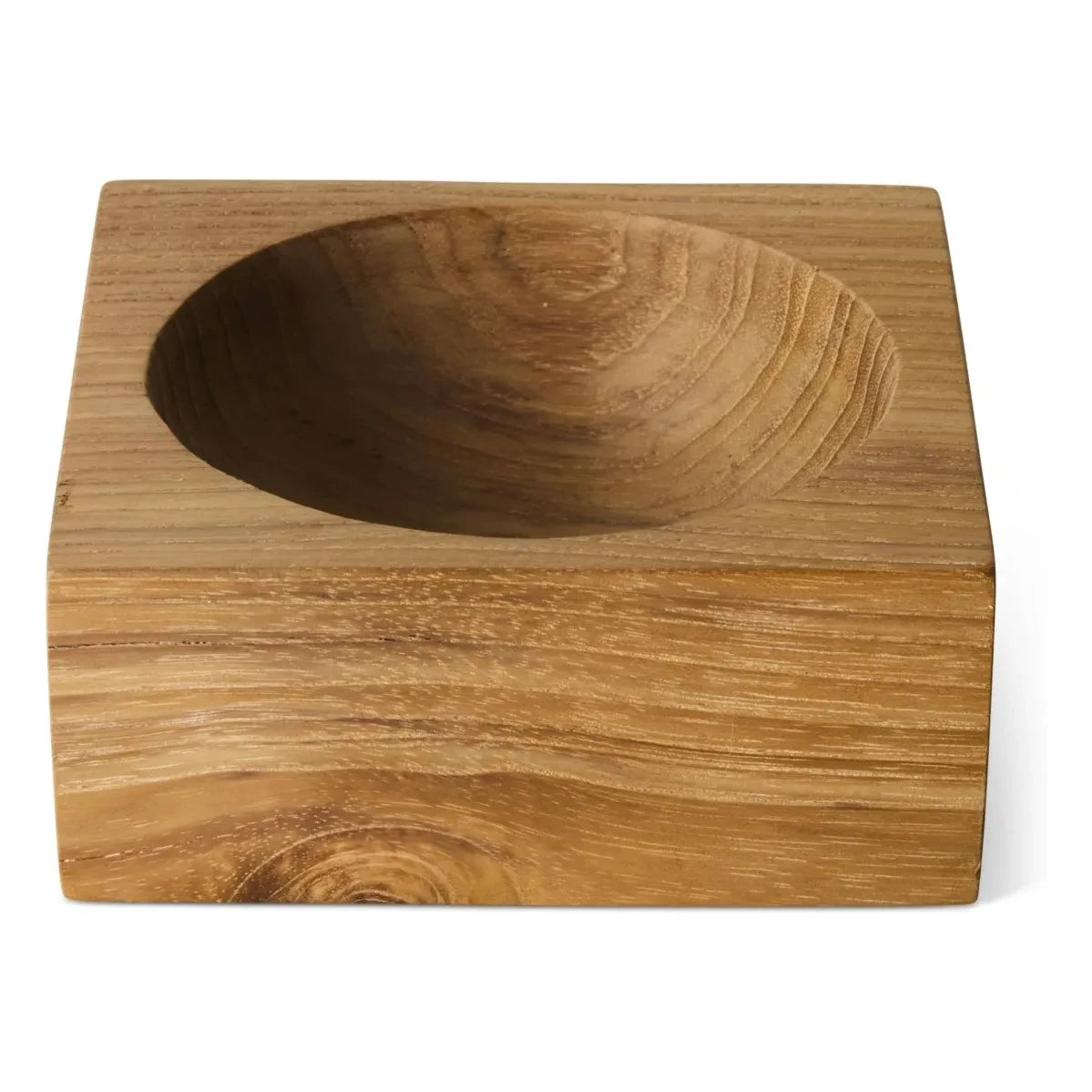HKliving - Pop cube pocket tray in teak