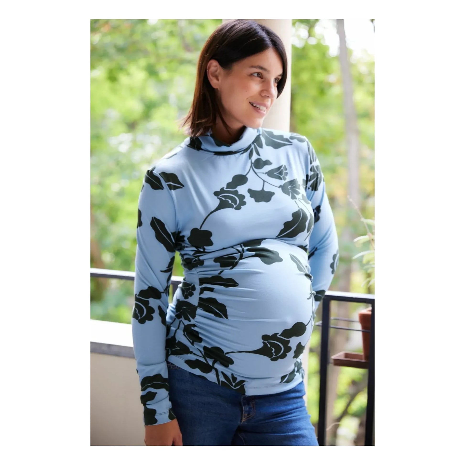 Paloma Collection - Top de Grossesse Mathilda Tokyo | Blue