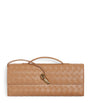 Neutral Leather Andiamo Clutch Bag