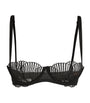 Coco De Mer Black Athena Balcony Bra