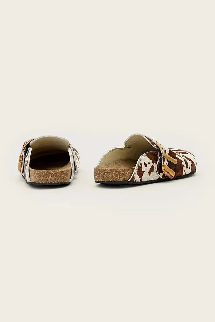 AllSaints чехли сабо дамски кожени Staffa Mule