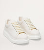 White Leather Oversized Sneakers