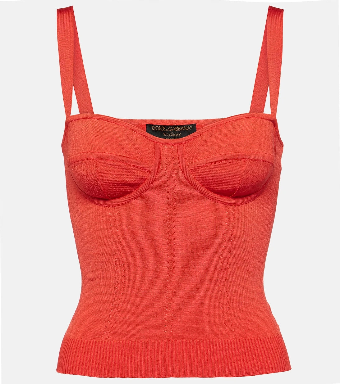Dolce&Gabbana - Knitted bustier